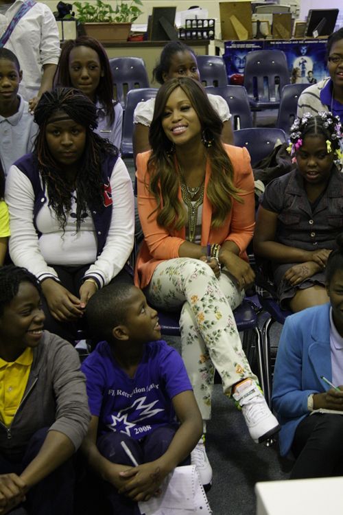 Eve filming new ad campaign & minidocumentary for Reebok & Complex Magazine in Philly recently